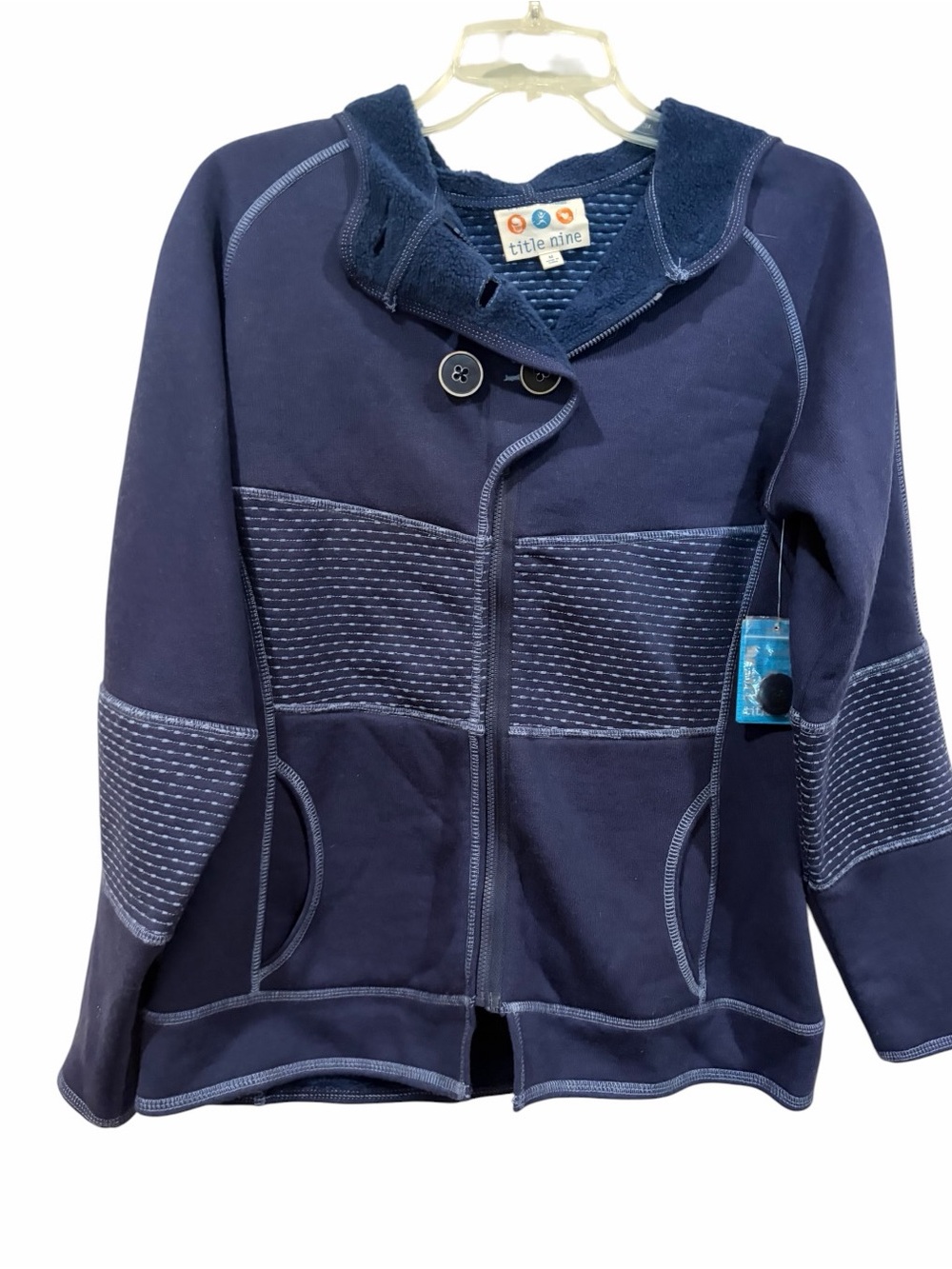 Title Nine Jackson Hole Jacket Eclipse wool blend new with tags size medium
